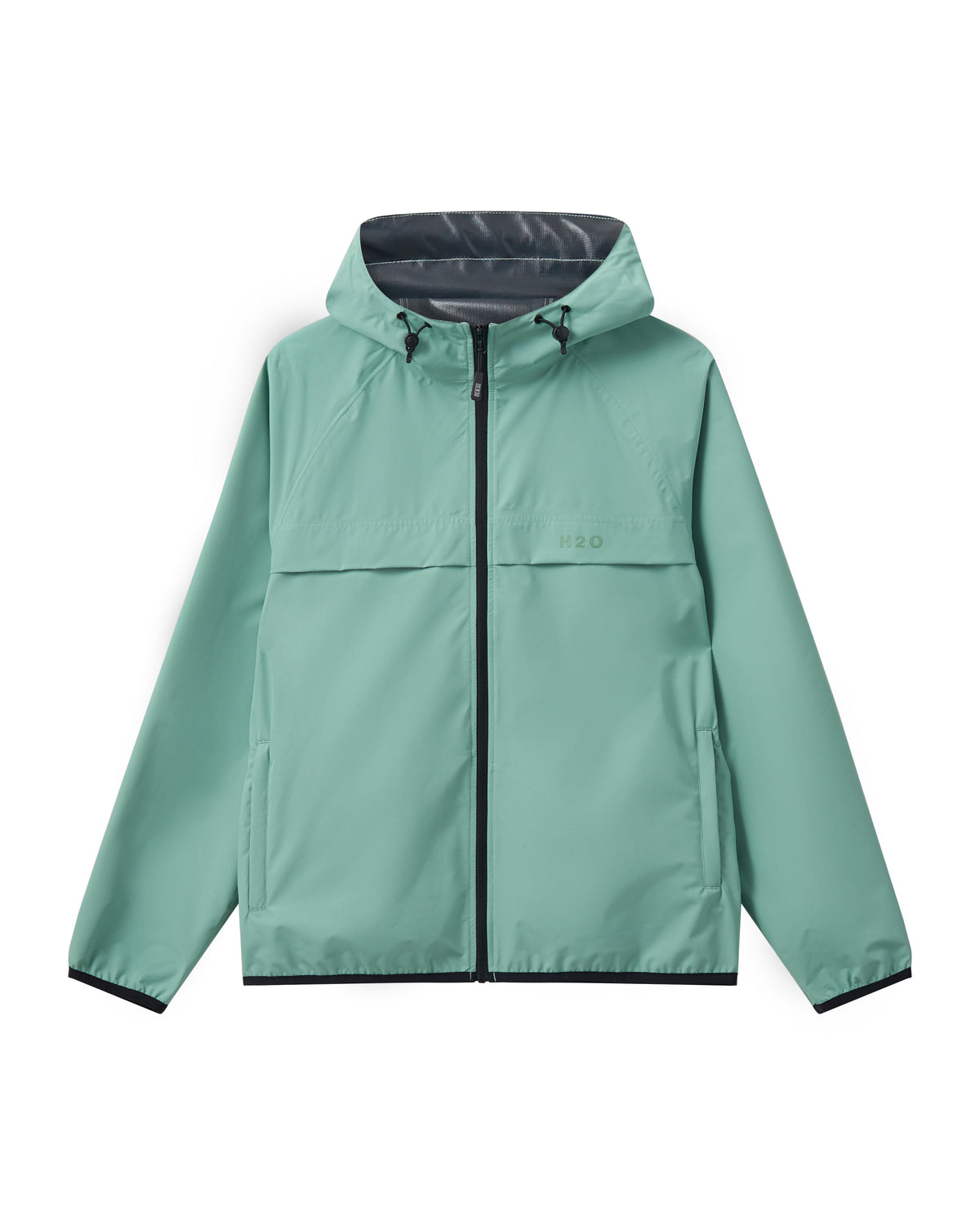 H2O Rømø LW Rain Jacket - Sea grass