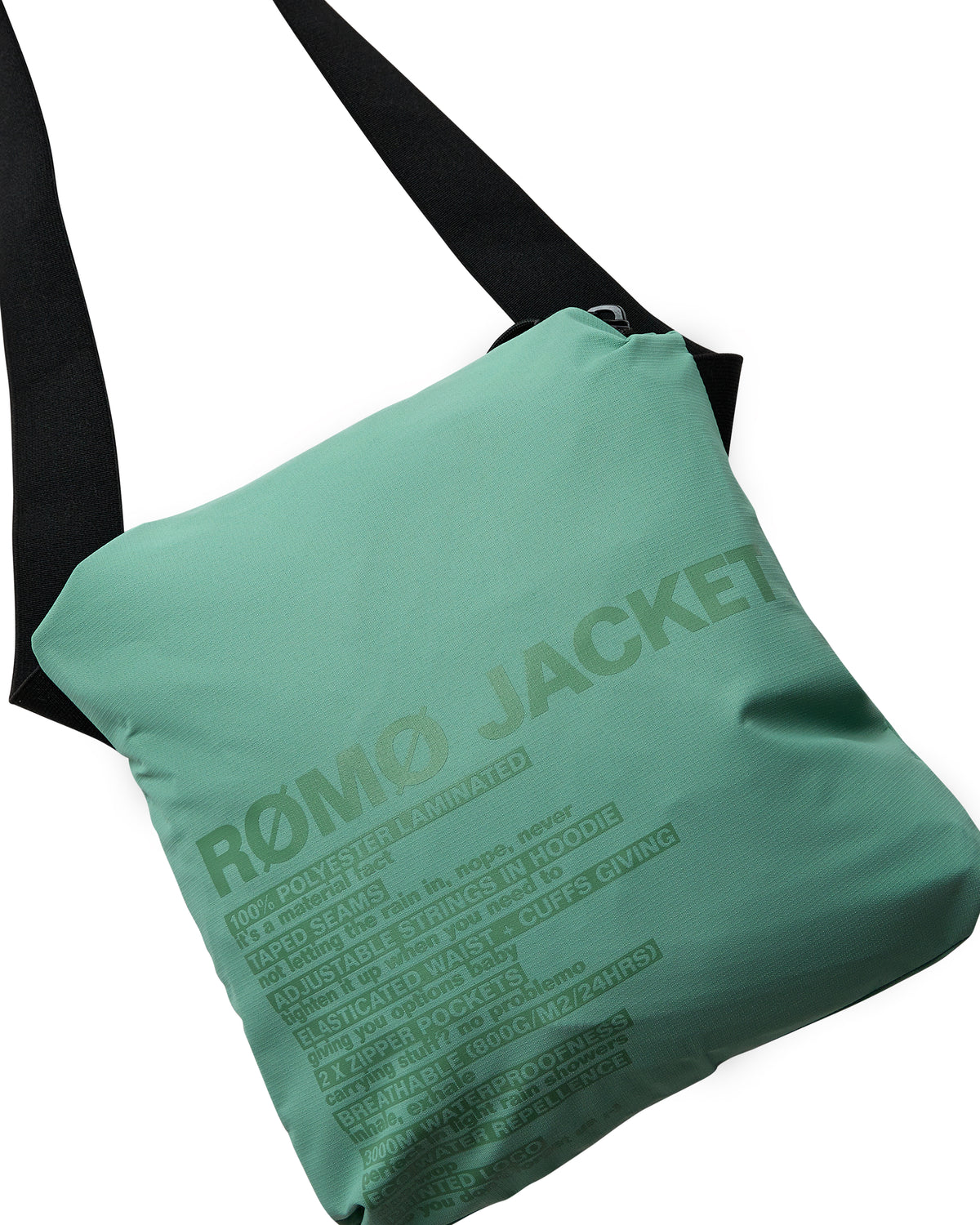 H2O Rømø LW Rain Jacket - Sea grass
