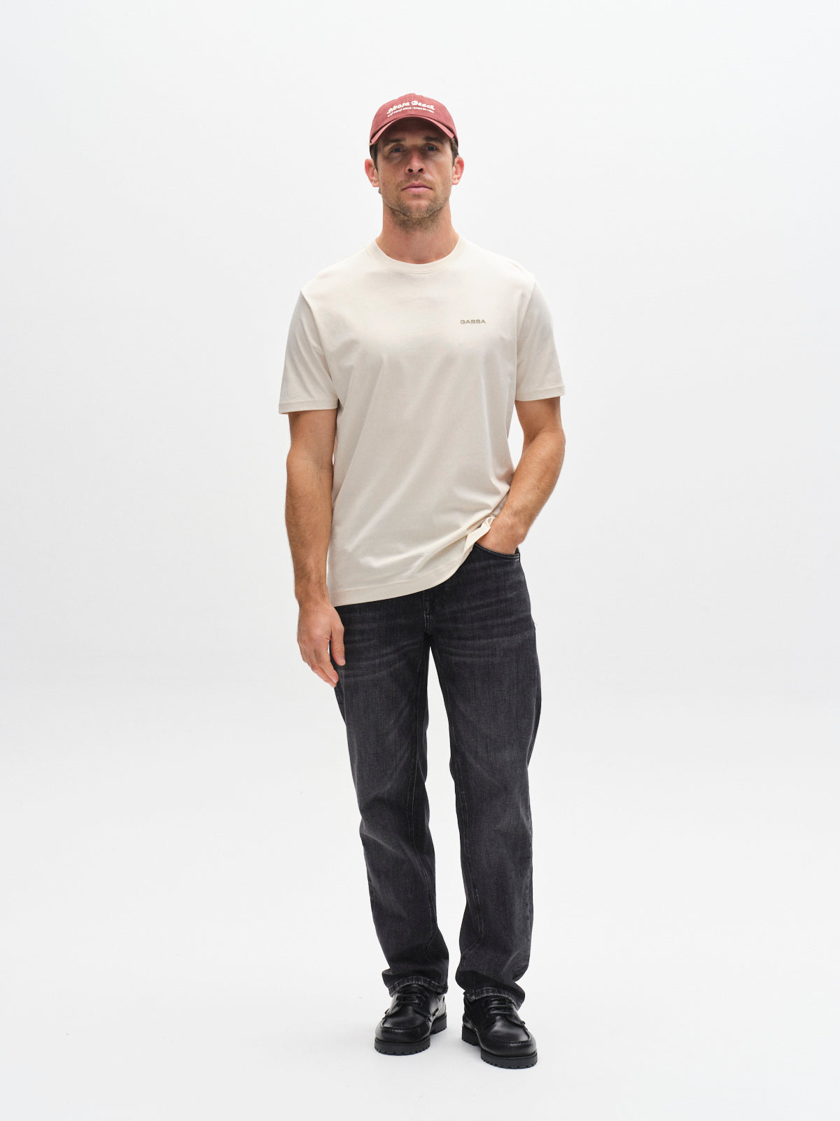 Gabba Dune Logo T-shirt - Beige