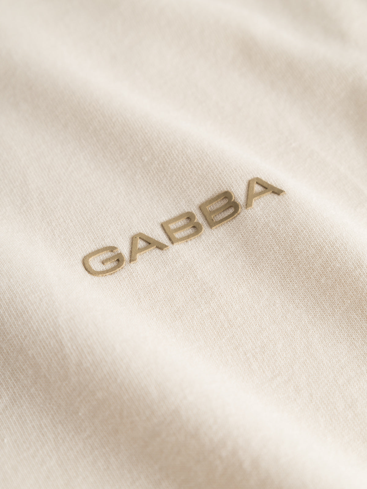 Gabba Dune Logo T-shirt - Beige