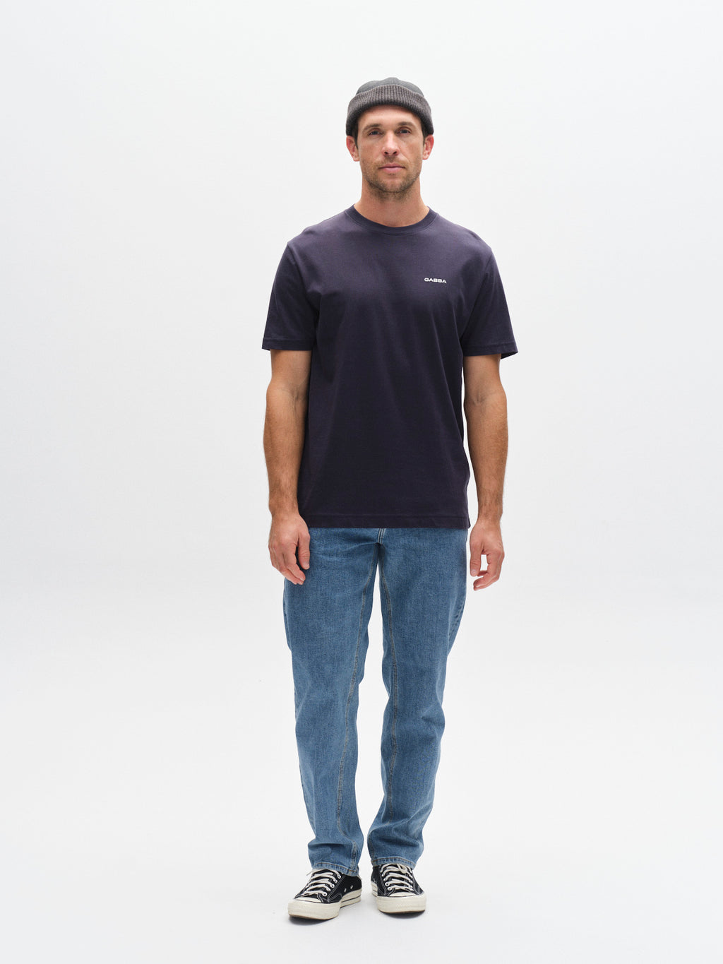 Gabba Dune Logo T-shirt - Mörkblå