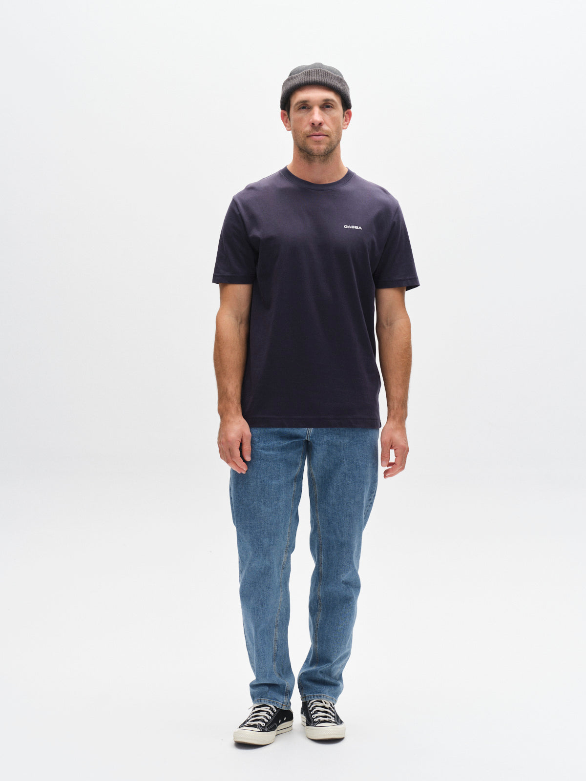 Gabba Dune Logo T-shirt - Mörkblå