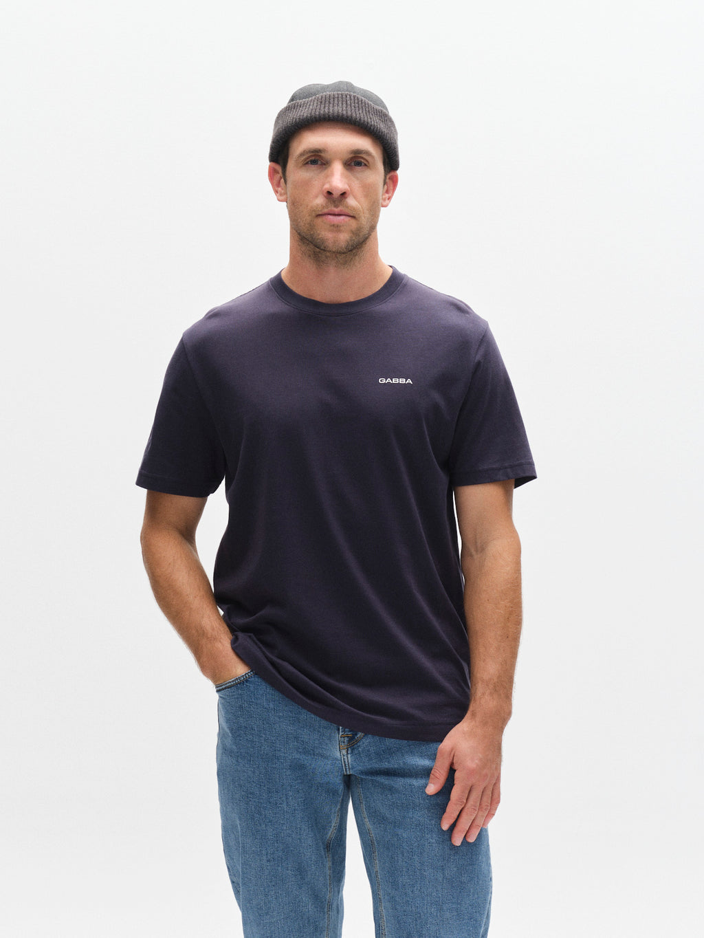 Gabba Dune Logo T-shirt - Mörkblå