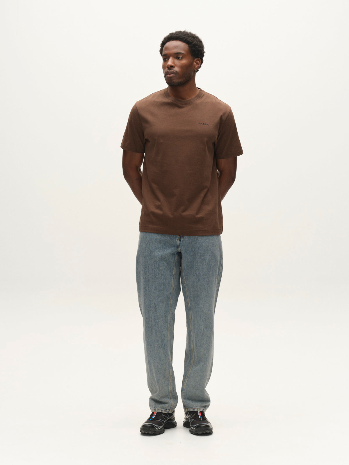 Gabba Dune Logo T-shirt - Brun