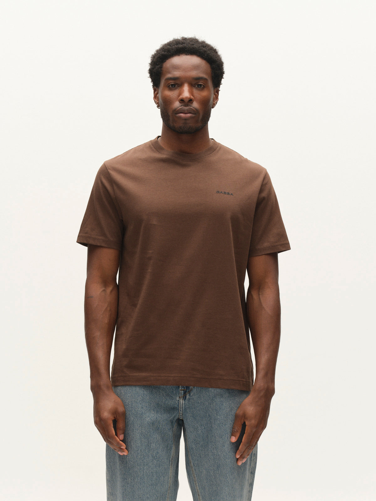 Gabba Dune Logo T-shirt - Brun