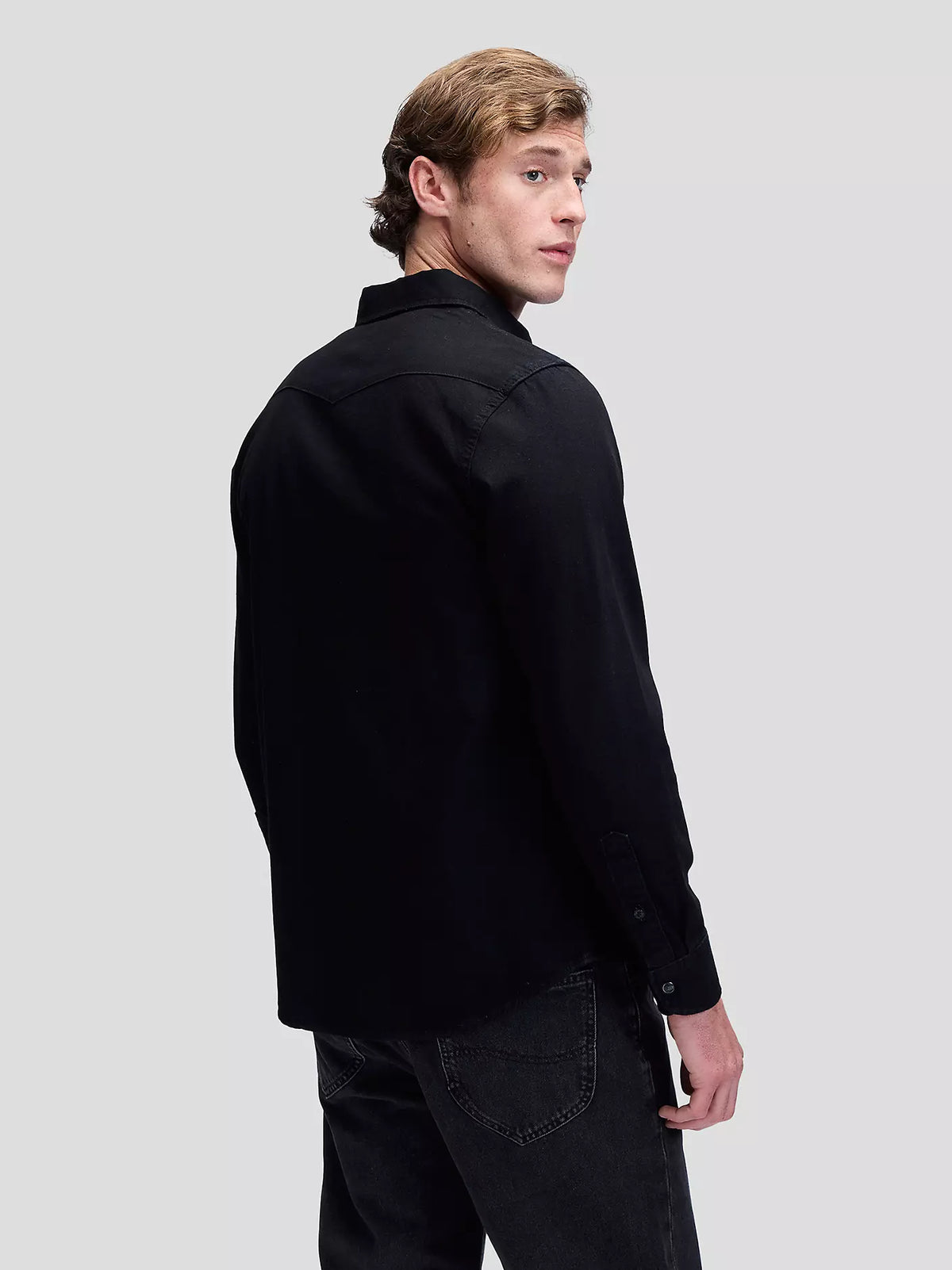 Lee Western Denim Shirt - Black