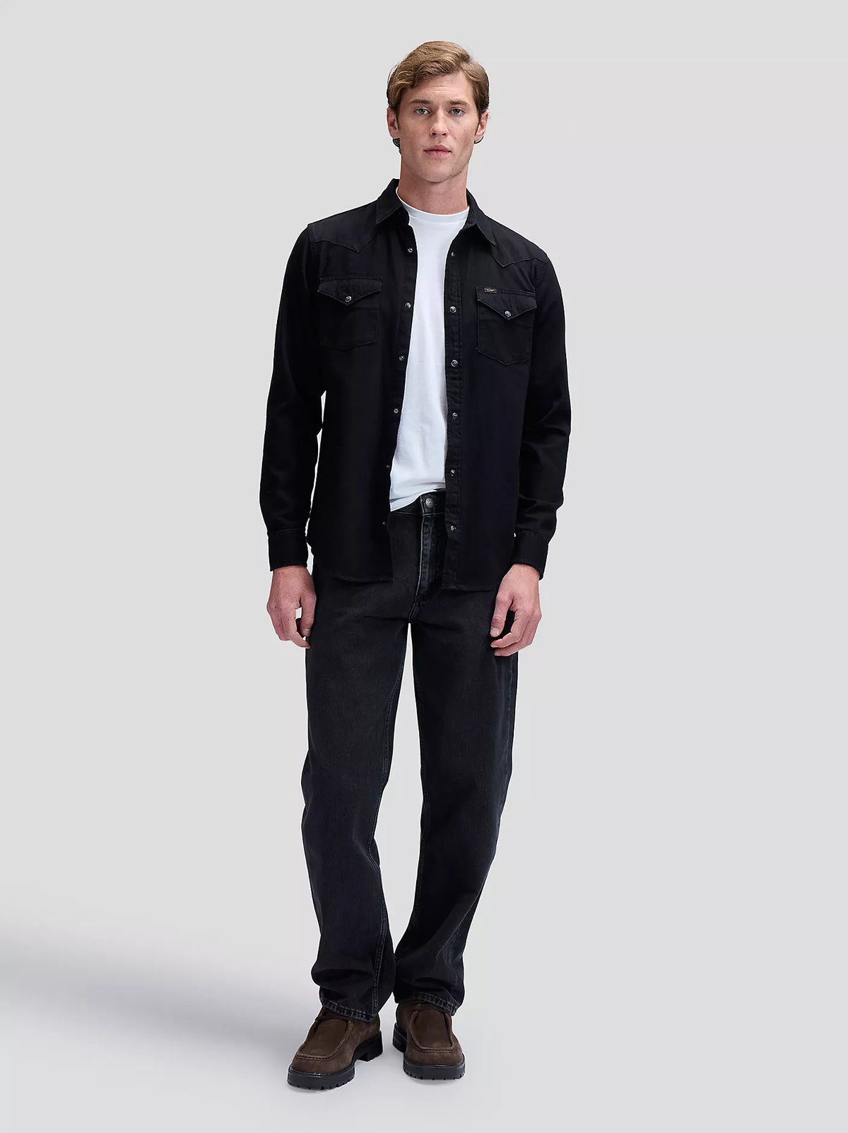 Lee Western Denim Shirt - Black