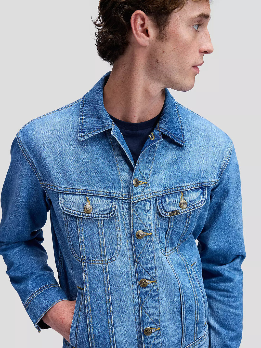 Lee Relaxed Rider Jacket - Sandstorm