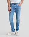 Lee Luke Slim Fit Jeans - Ljusblå