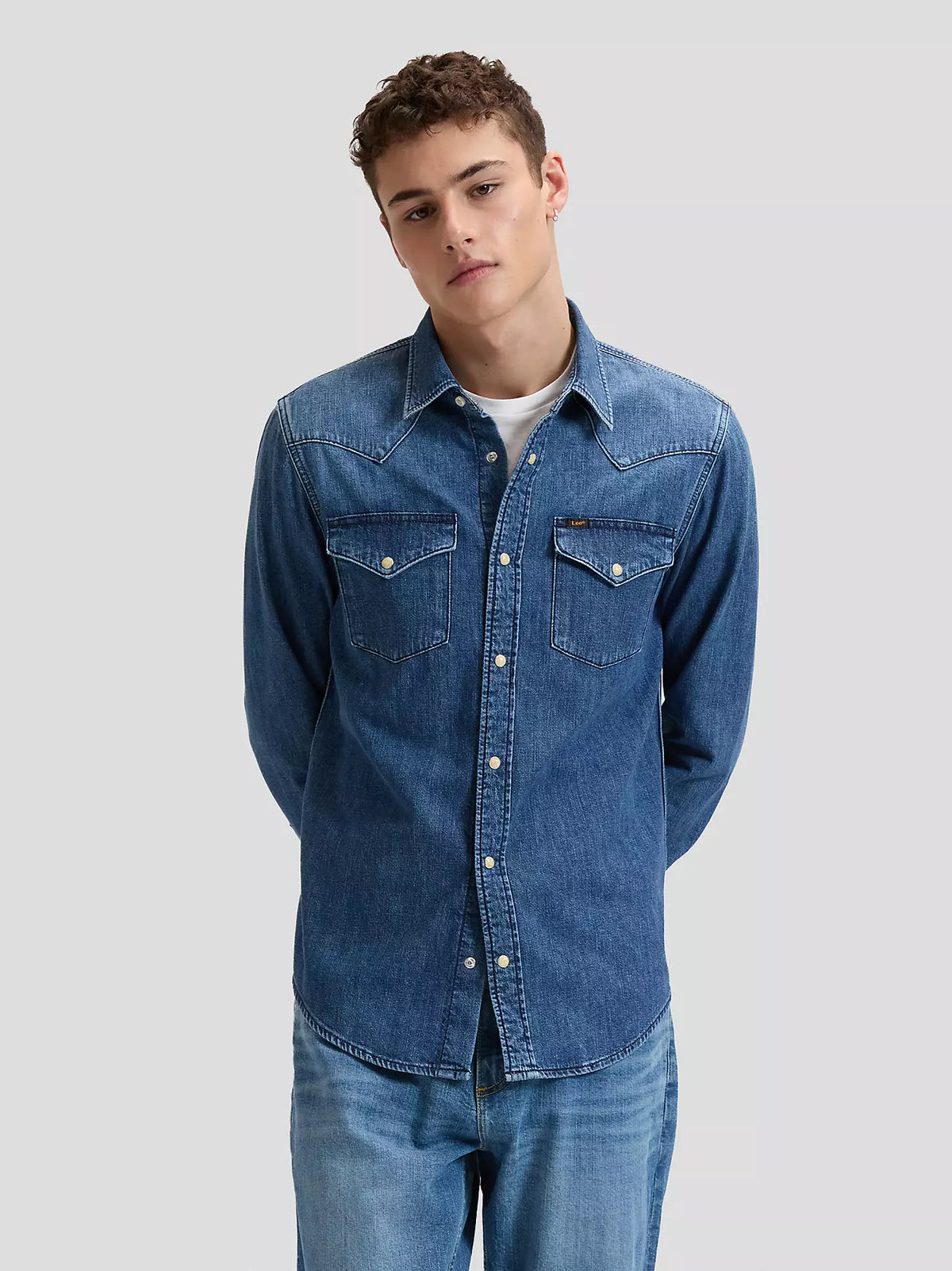 Lee Western Denim Shirt - Brookside
