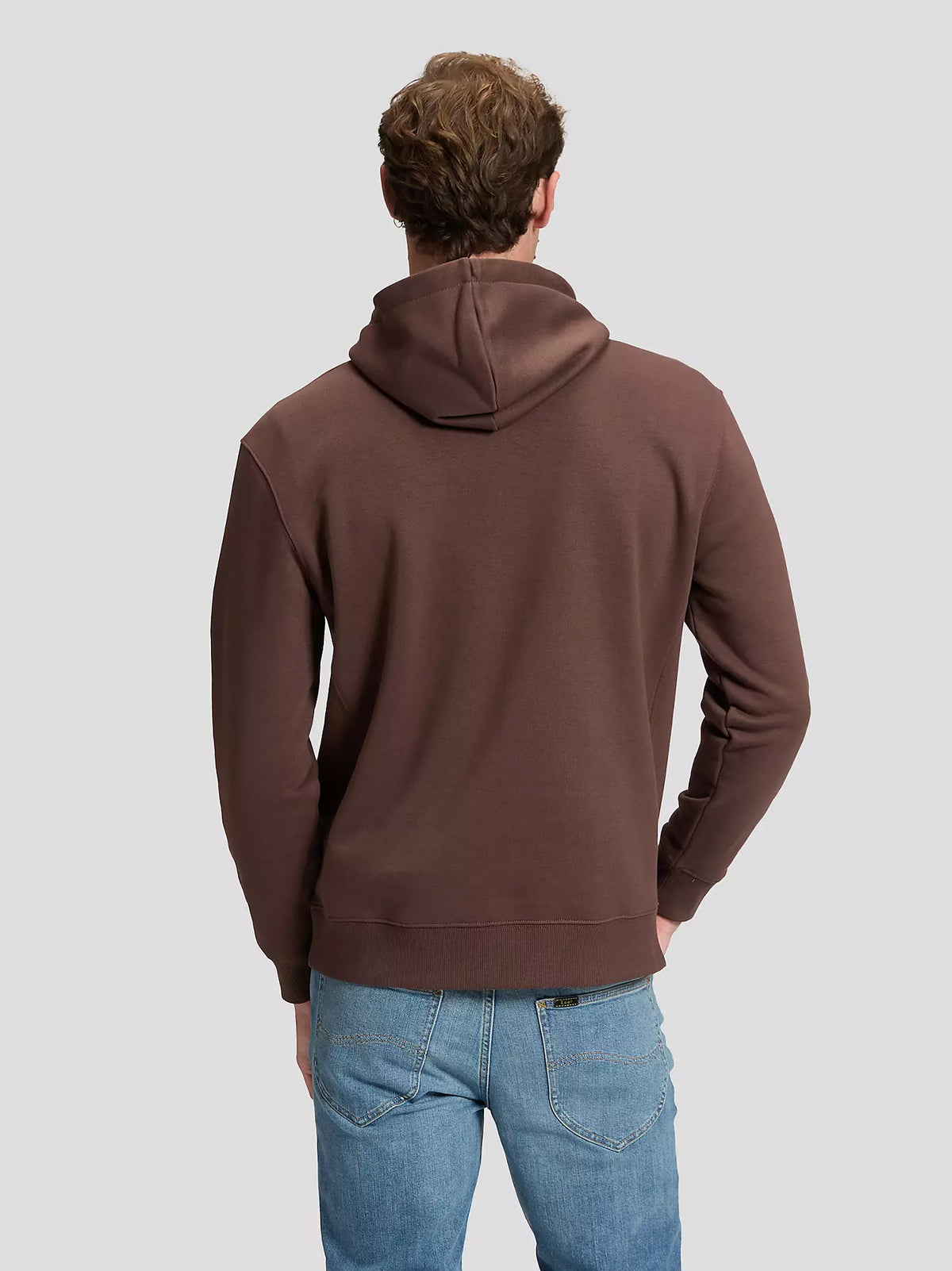 Lee Essential Regular Hoodie - Brun
