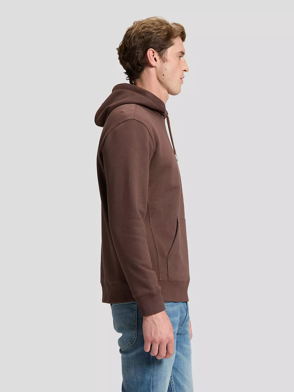 Lee Essential Regular Hoodie - Brun