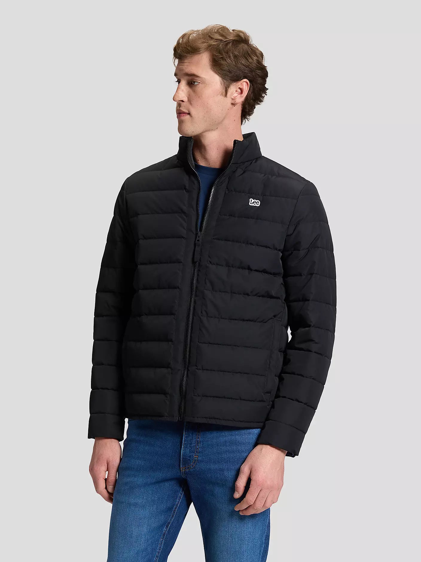 Lee Regular Puffer Jacket - Svart