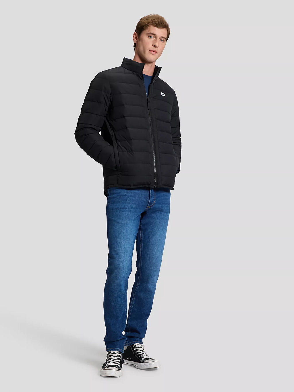 Lee Regular Puffer Jacket - Svart