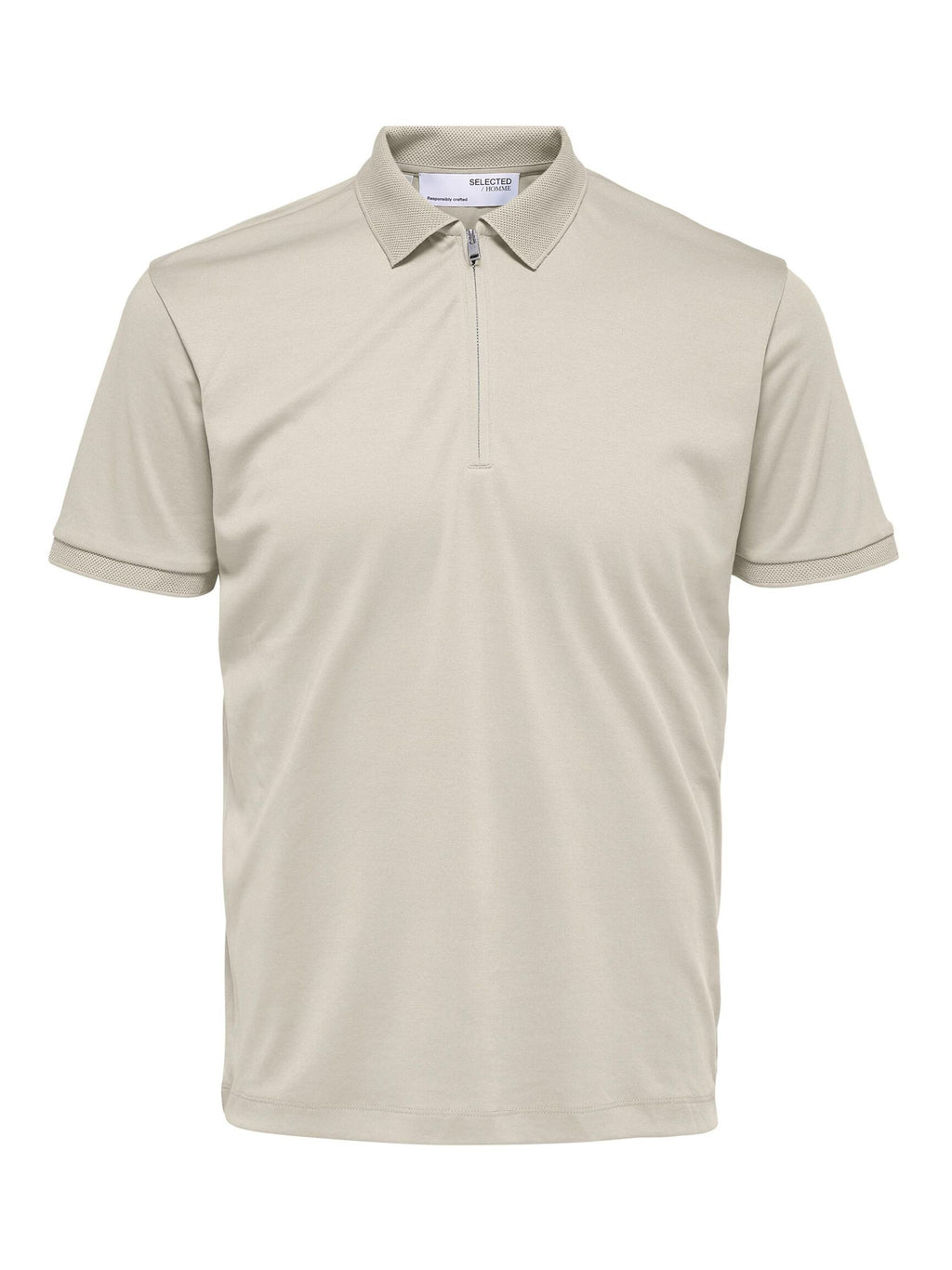 Selected Fave Piké - Beige