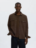 Selected Jackie Overshirt - Brun