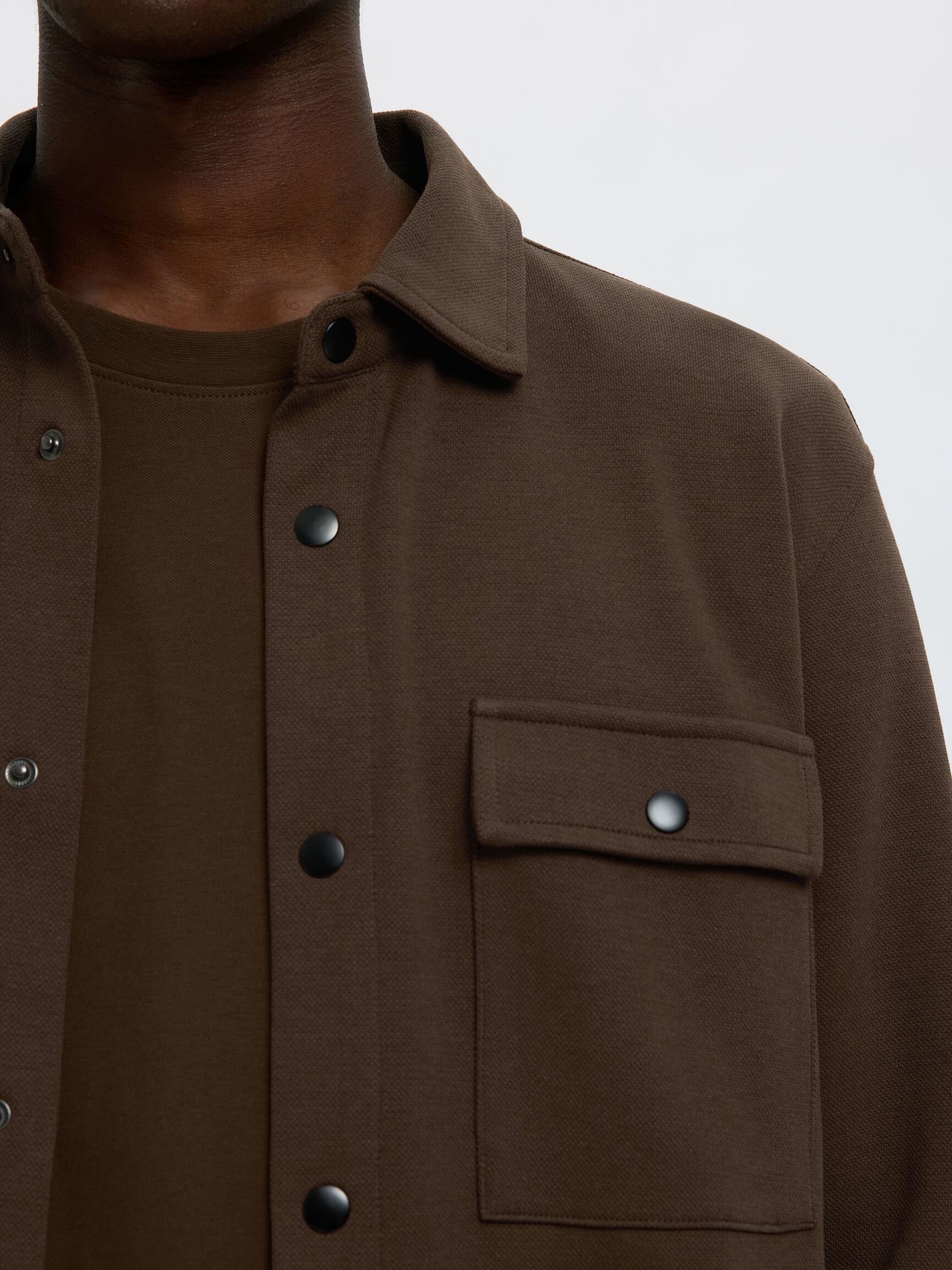 Selected Jackie Overshirt - Brun