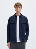 Selected Jackie Overshirt - Mörkblå