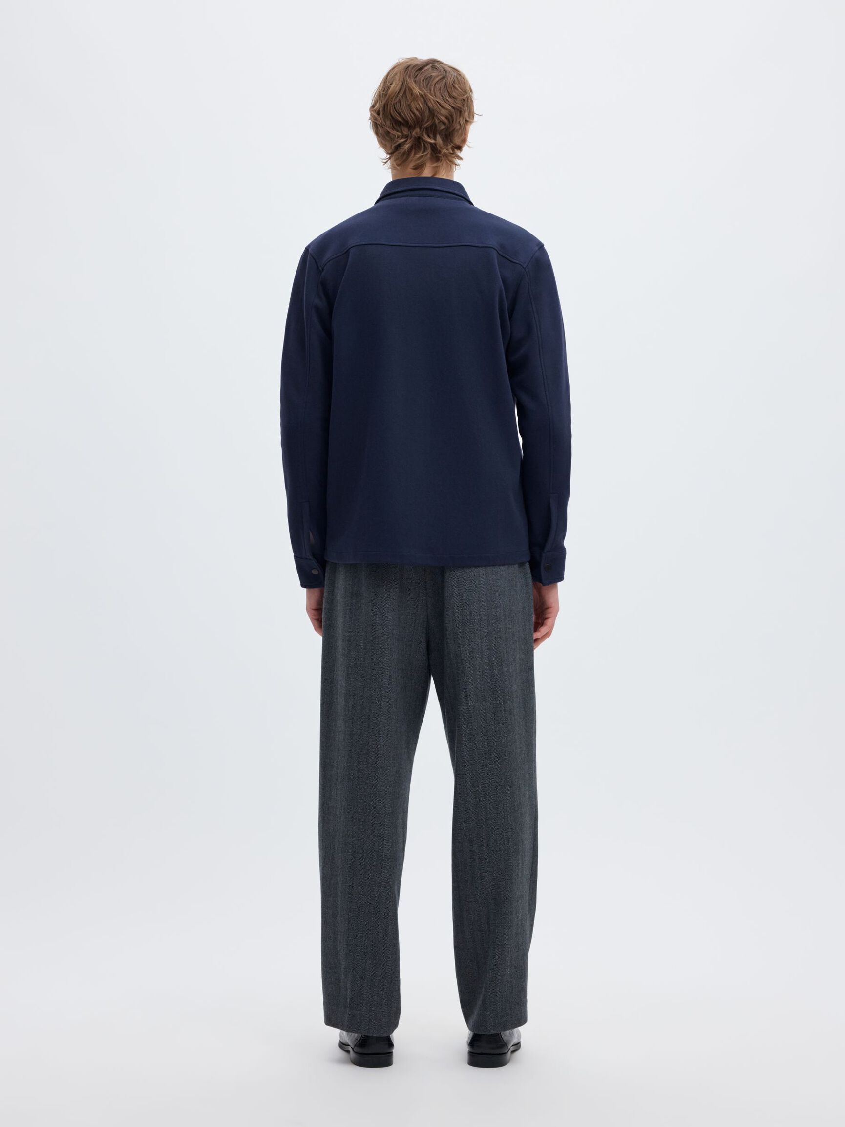 Selected Jackie Overshirt - Mörkblå