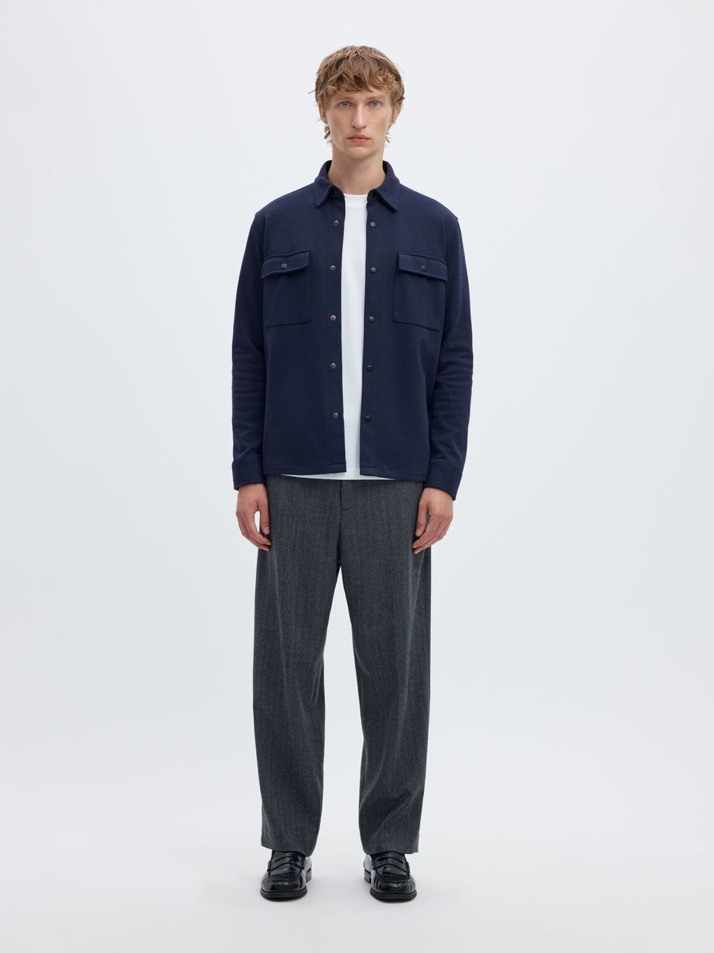 Selected Jackie Overshirt - Mörkblå