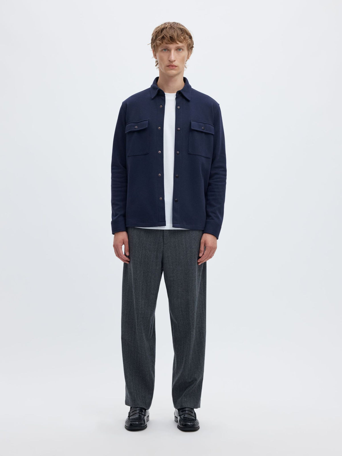 Selected Jackie Overshirt - Mörkblå