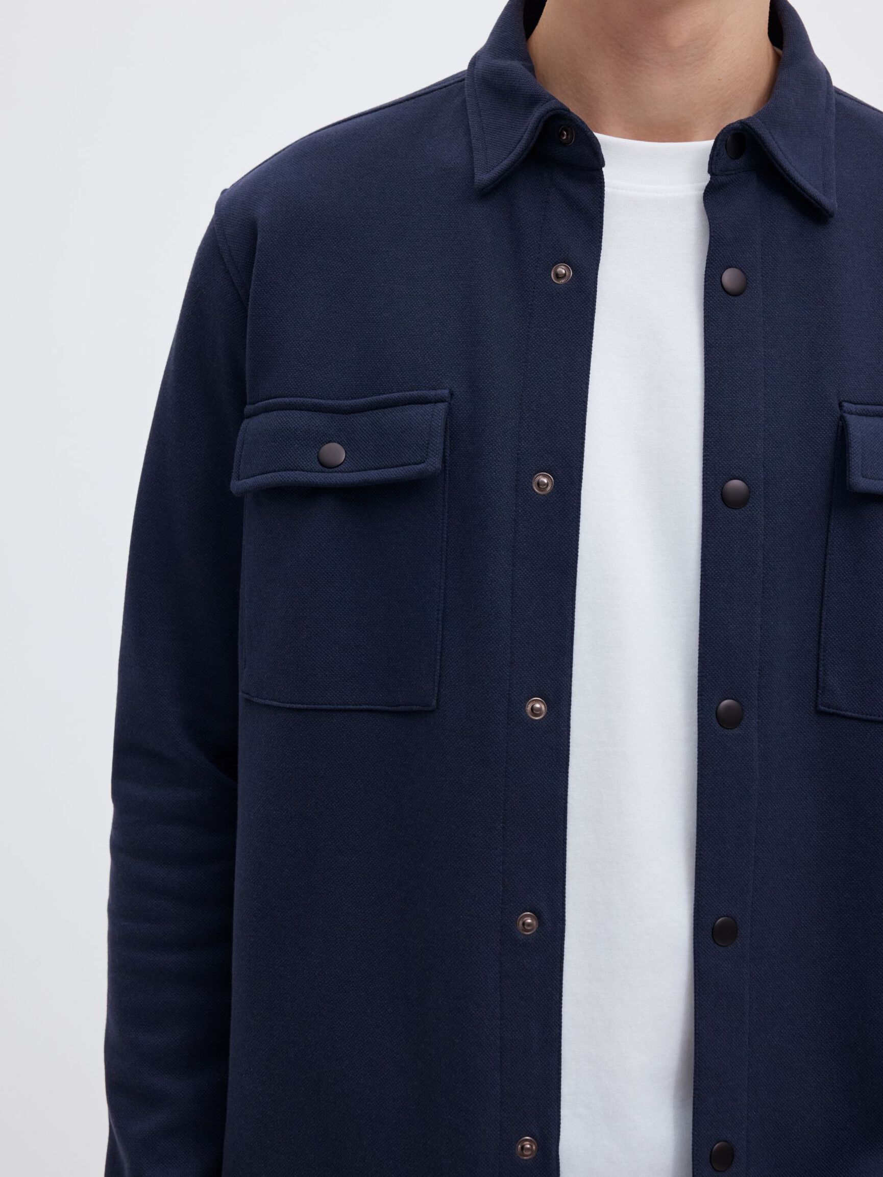 Selected Jackie Overshirt - Mörkblå