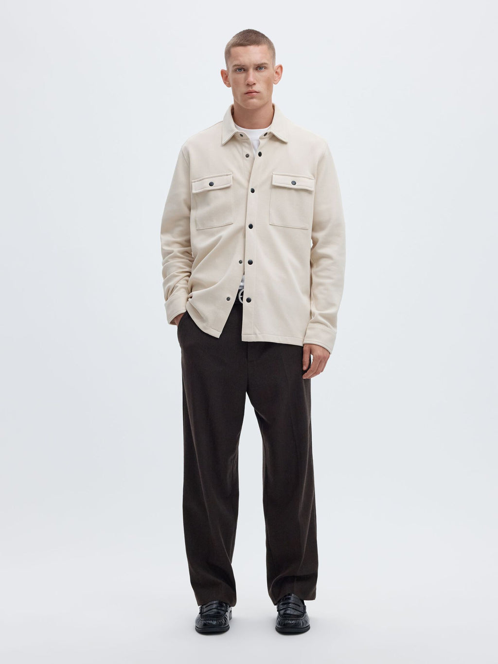 Selected Jackie Overshirt - Beige