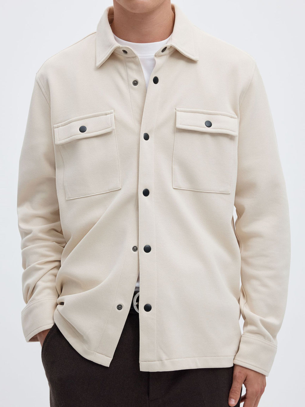 Selected Jackie Overshirt - Beige