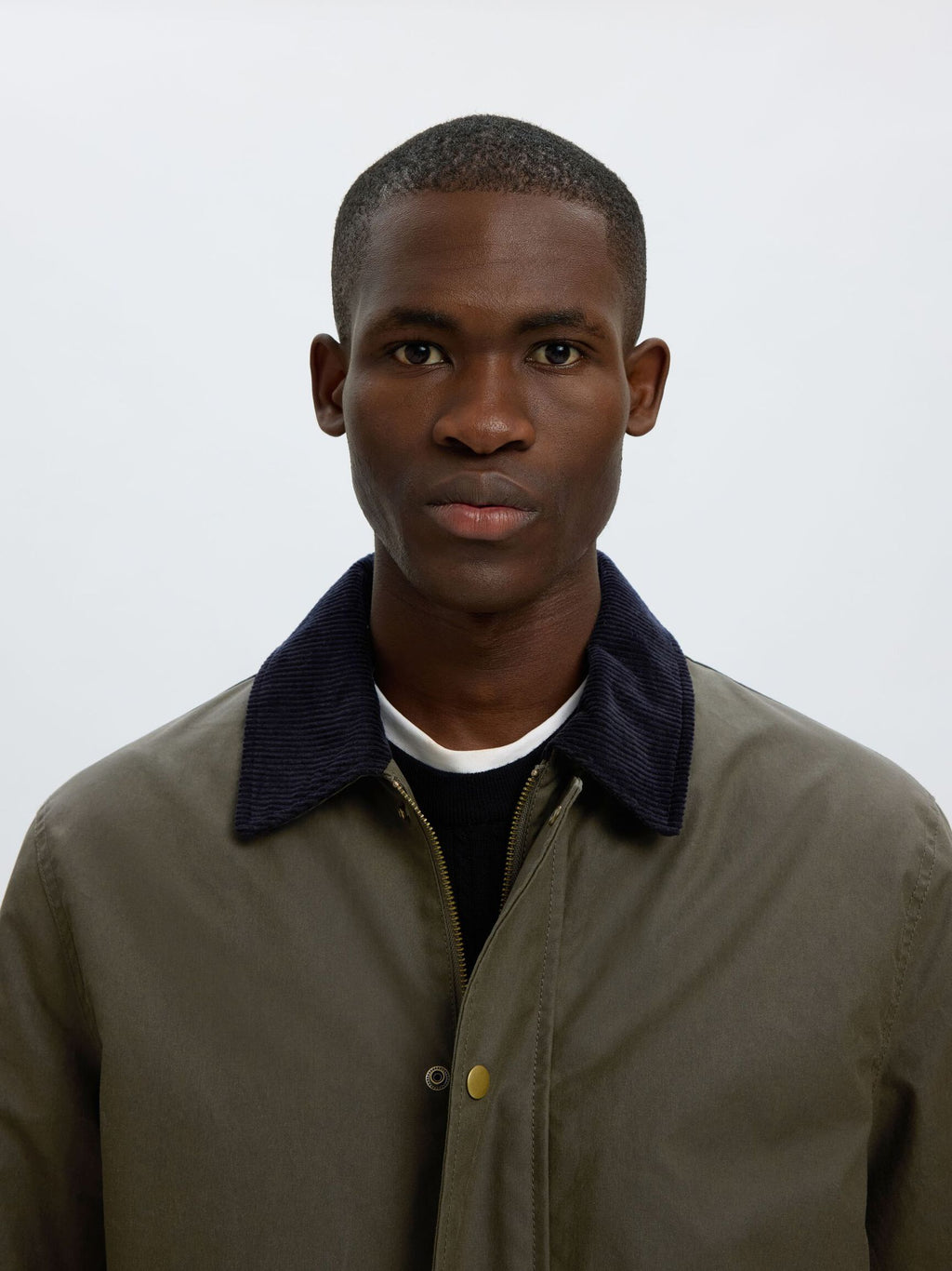 Selected Walter Waxed Jacket - Grön