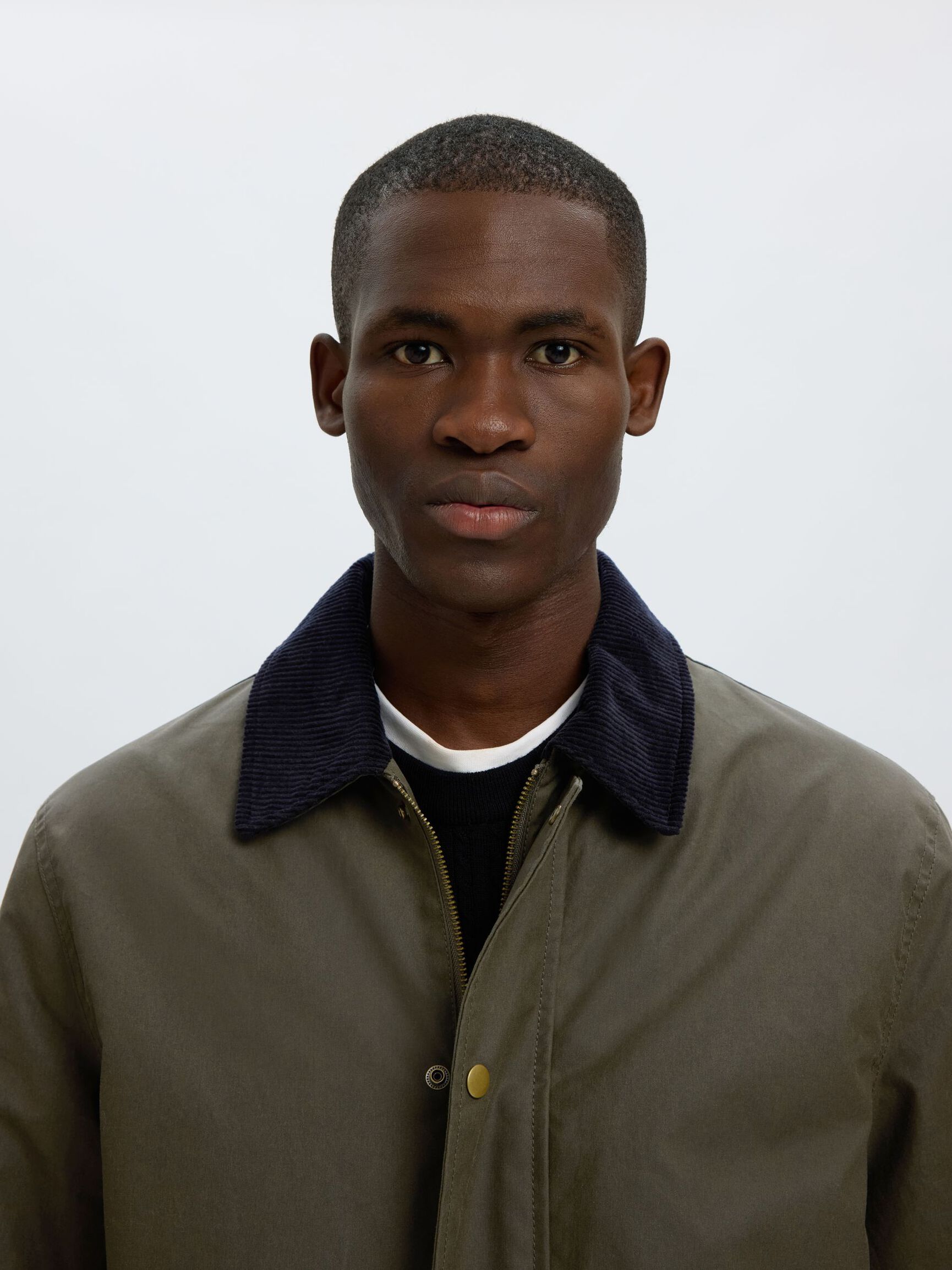 Selected Walter Waxed Jacket - Grön