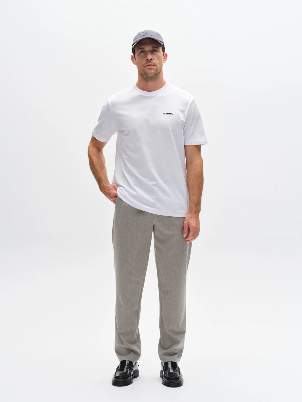 Gabba Dune Logo T-shirt - Vit