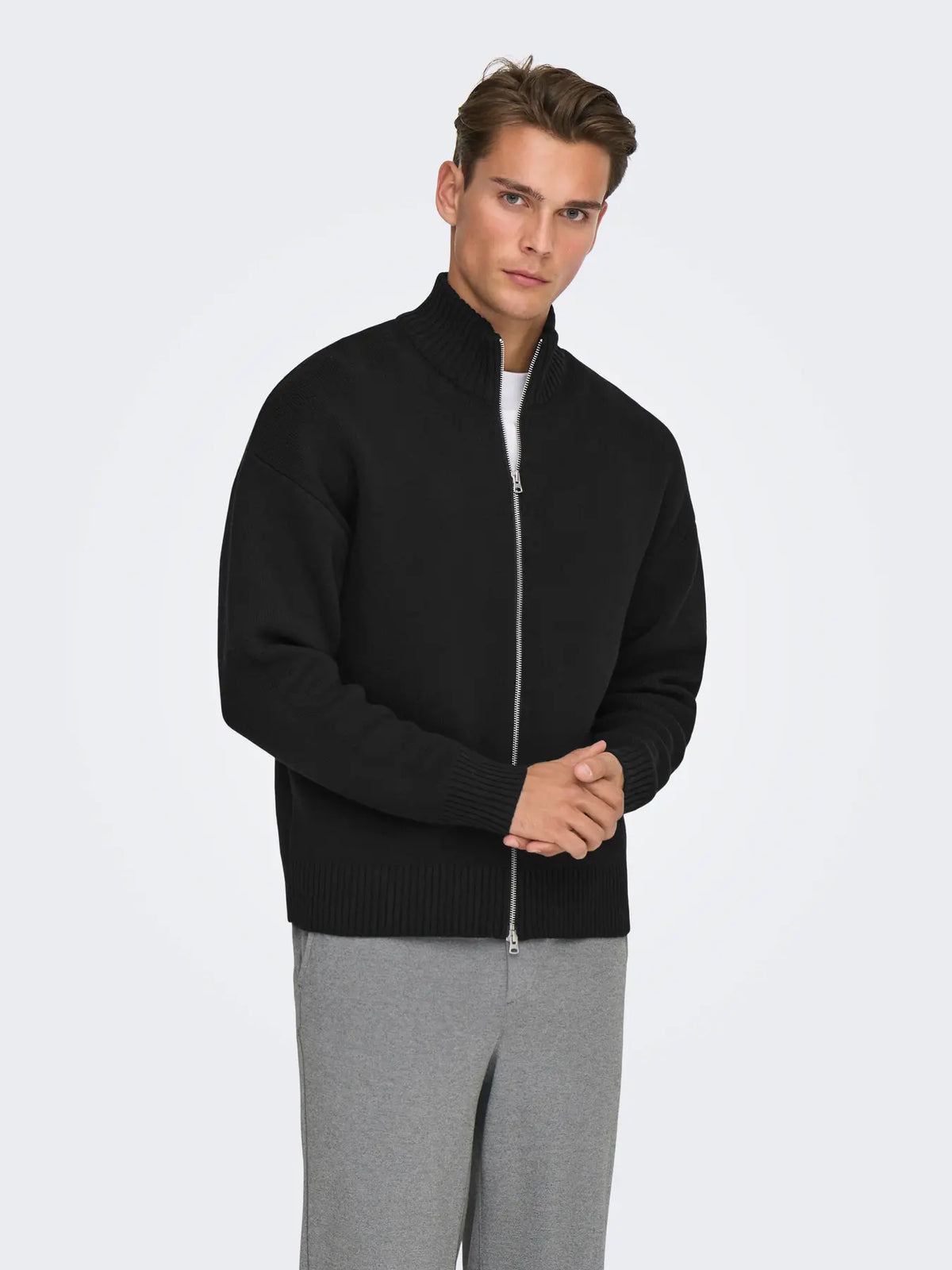 Only & Sons Blake Cardigan - Black