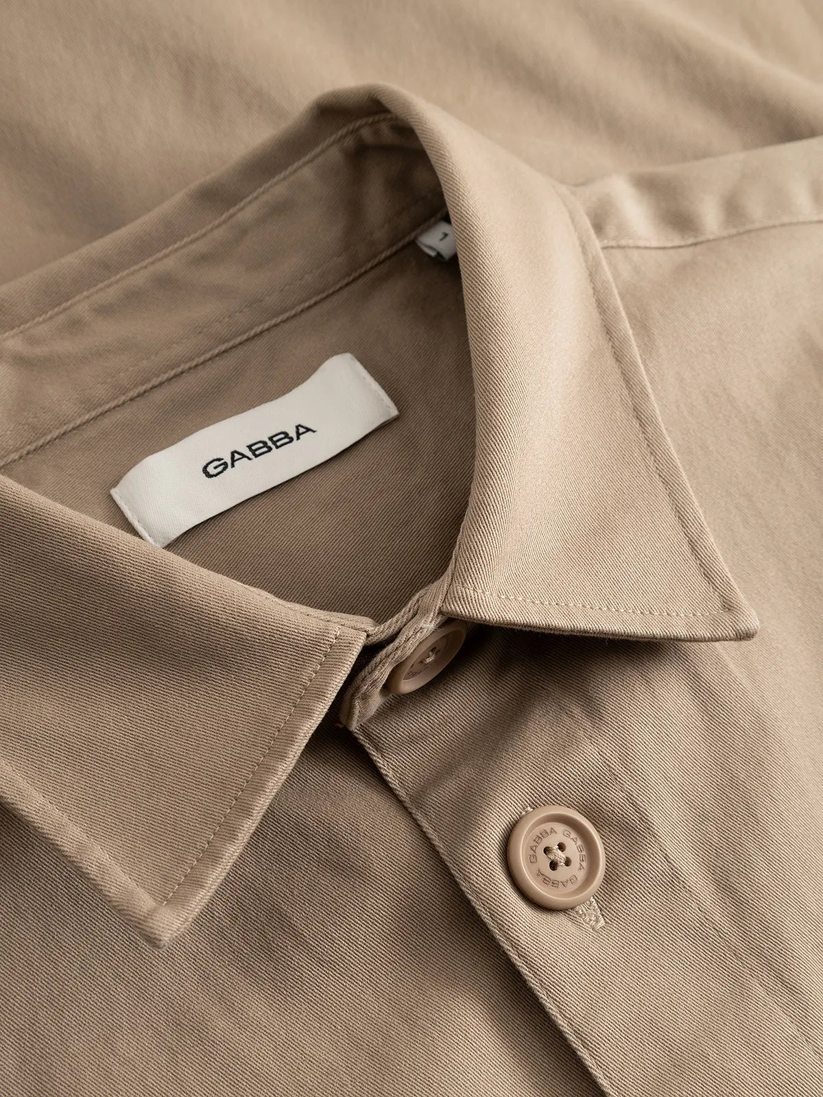 GABBA Topper Overshirt - Sand