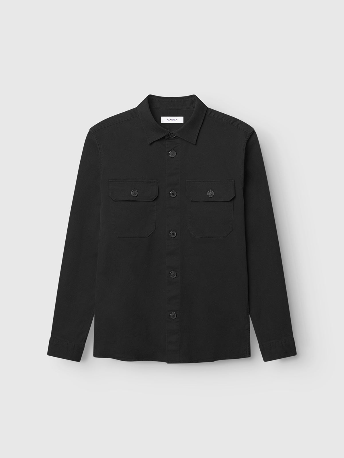 GABBA Topper Overshirt - Black