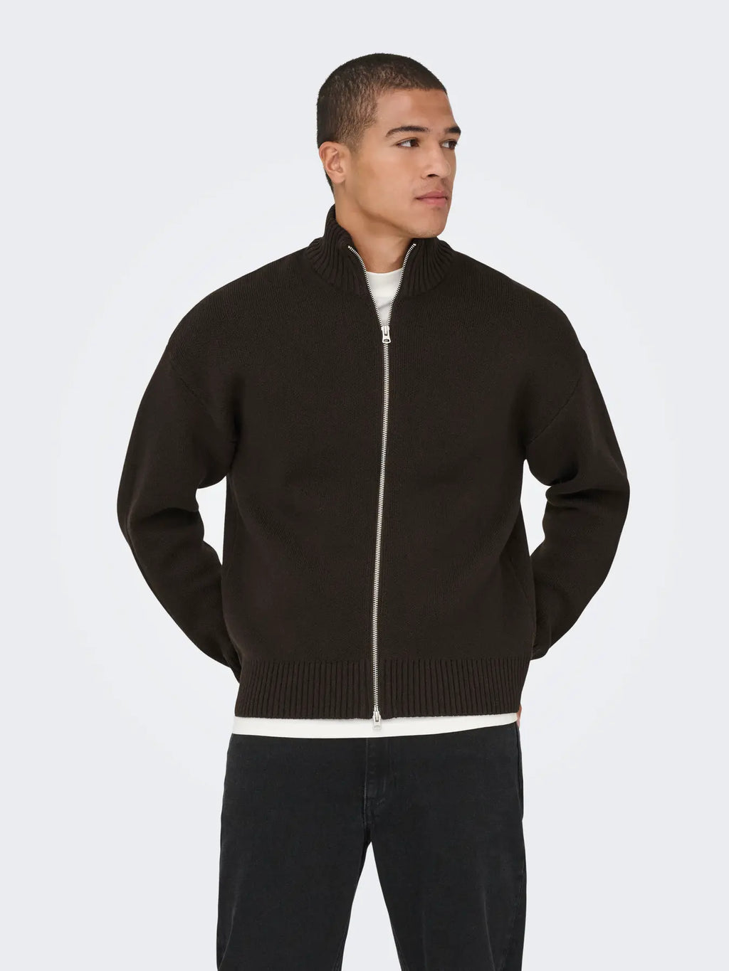 Only & Sons Blake Cardigan - Brun