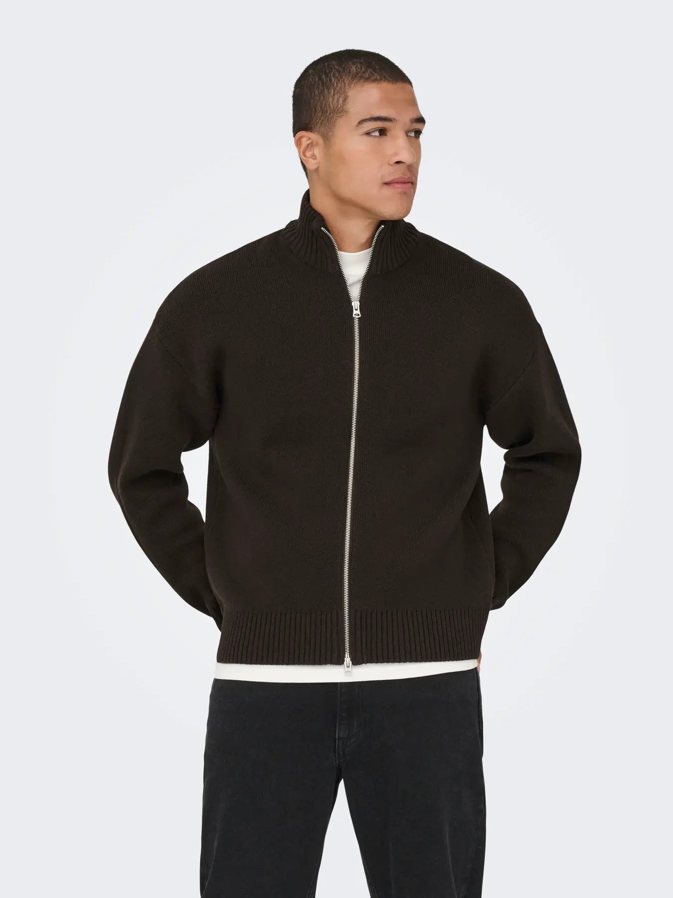Only & Sons Blake Cardigan - Brun