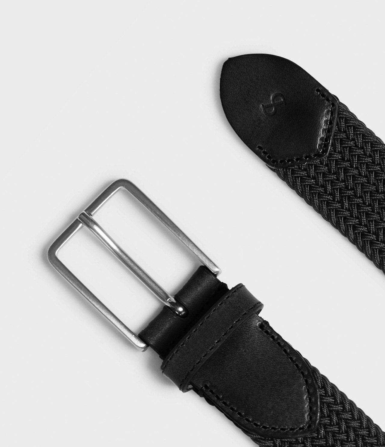 Saddler Marstrand Textilbälte - Svart