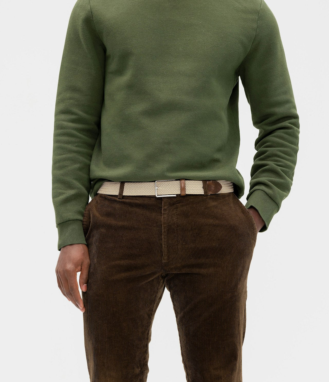 Saddler Marstrand Textilbälte - Beige