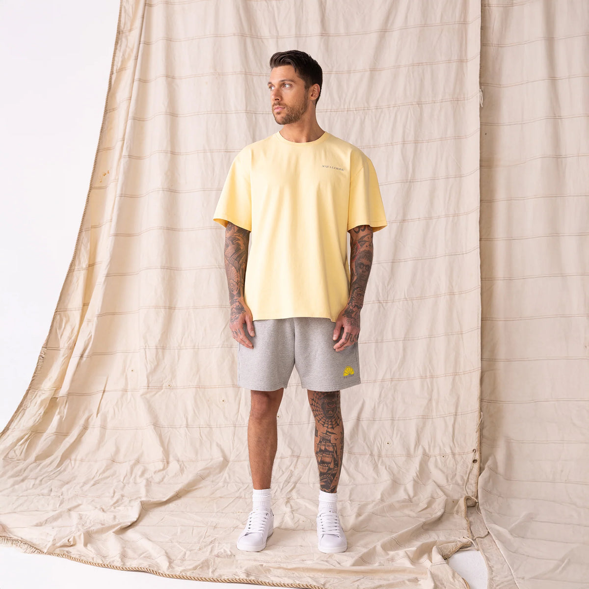 Acqua Limone Sweat Shorts - Grey