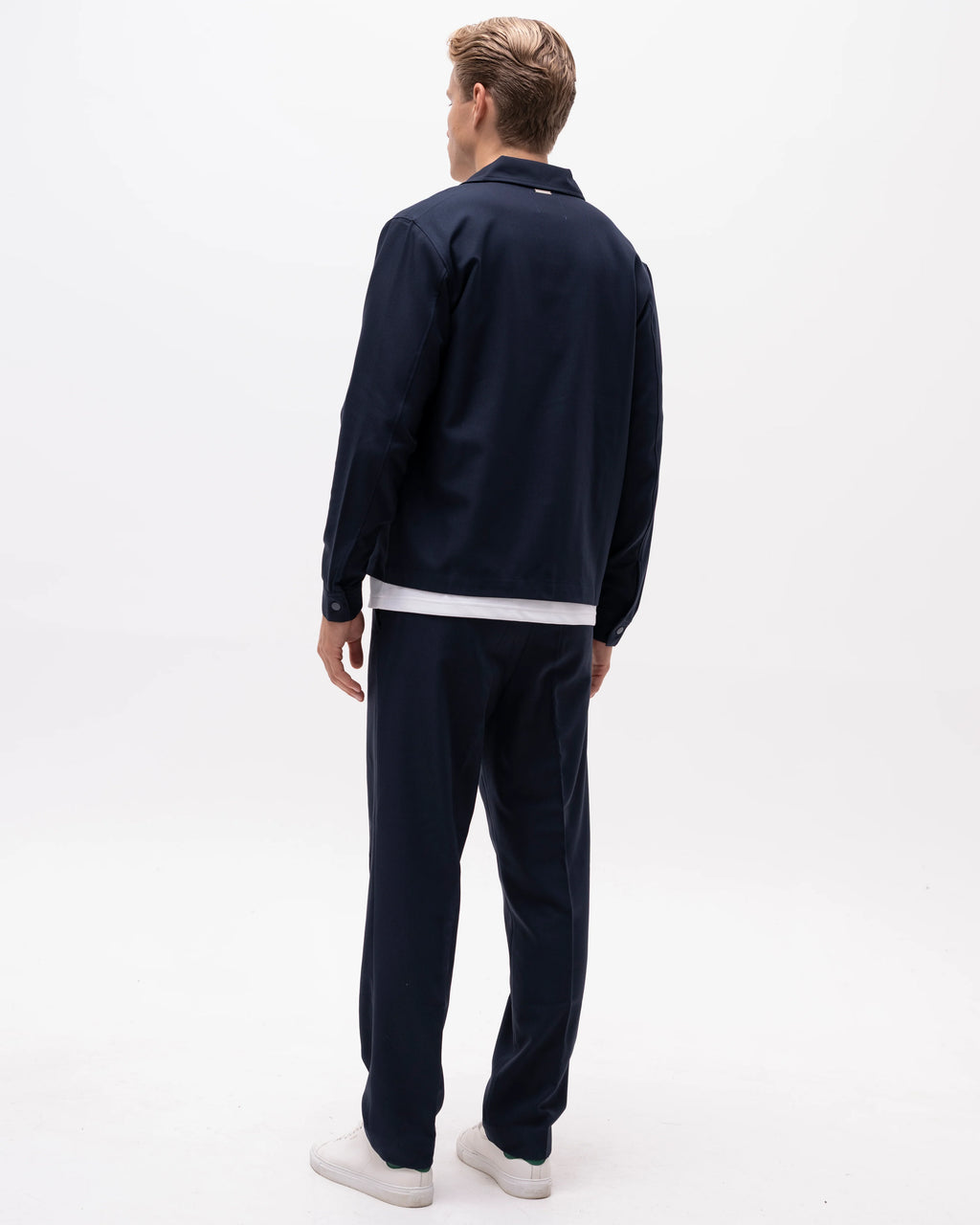 Brand Island Blake Overshirt - Navy