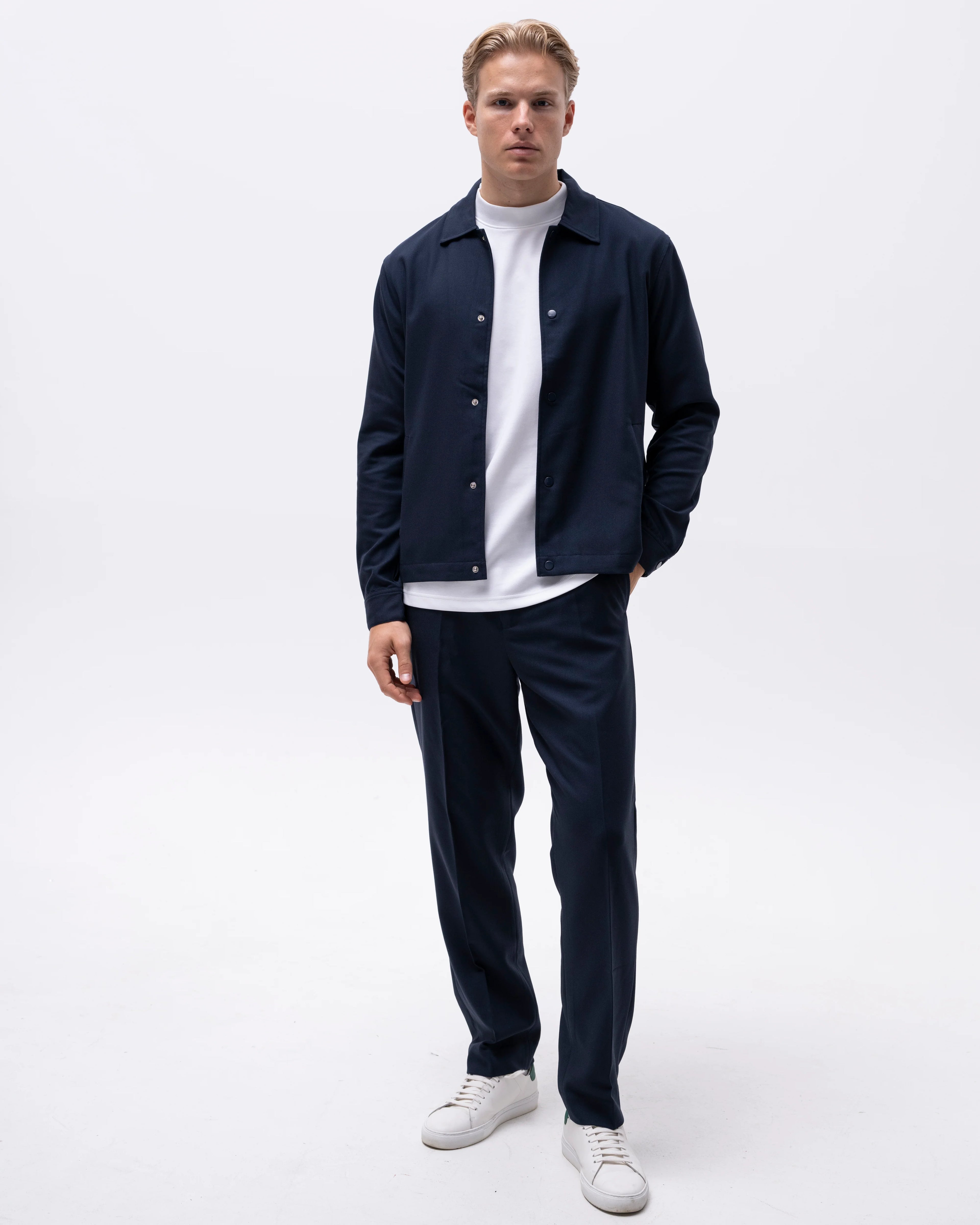 Brand Island Straight Blake Pants - Navy