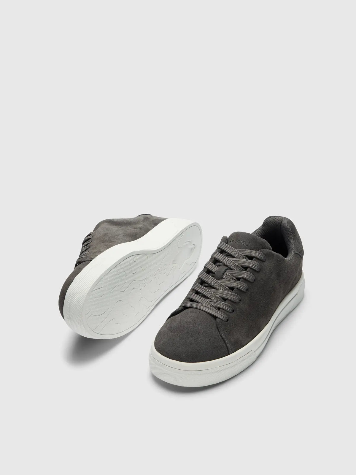 Selected DAVID CHUNKY SUEDE SNEAKER 2.0 DARK GREY