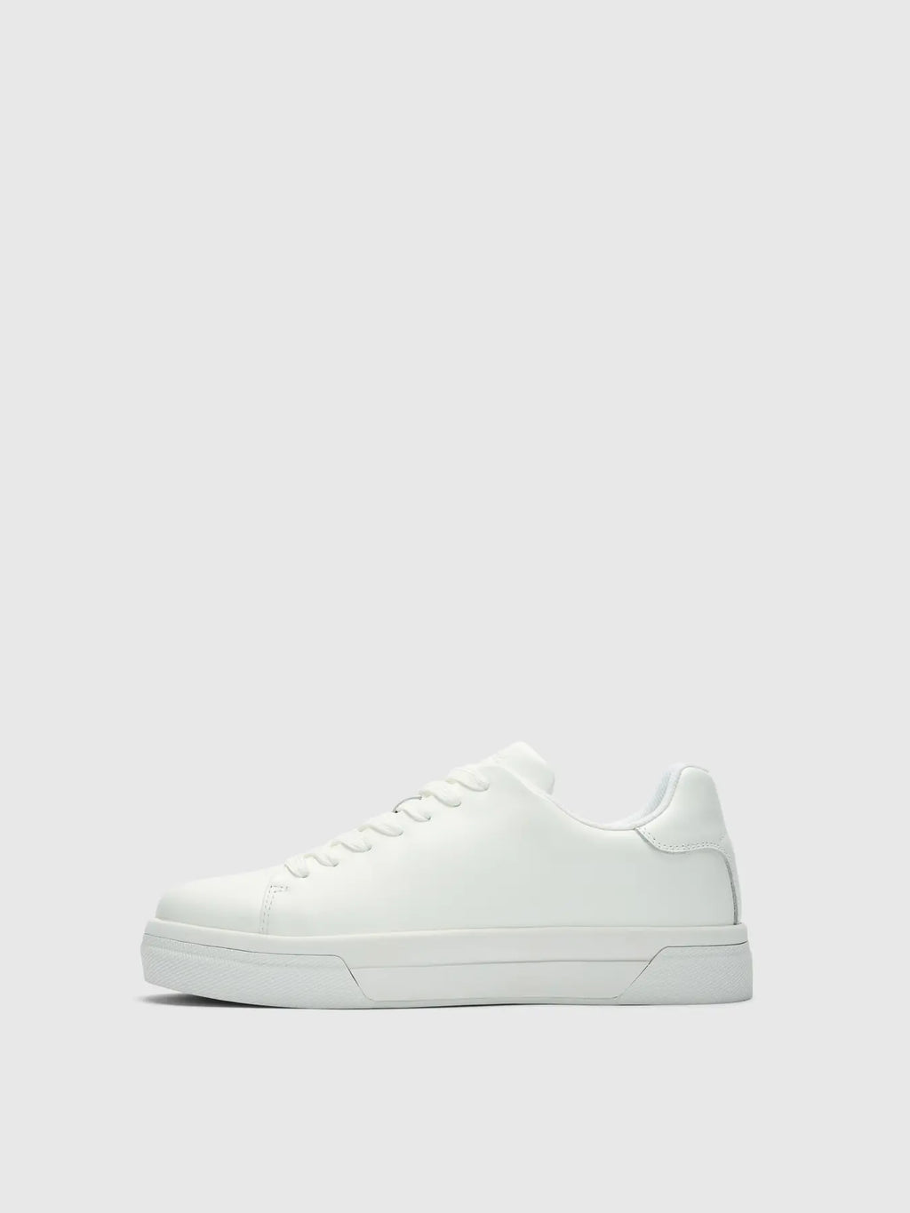 Selected DAVID CHUNKY LEATHER SNEAKER 2.0 WHITE