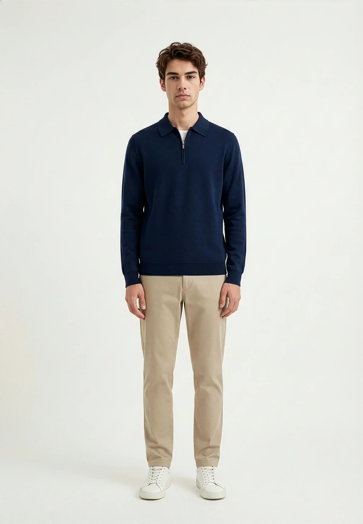CISZERE Caleb Half zip - Blue