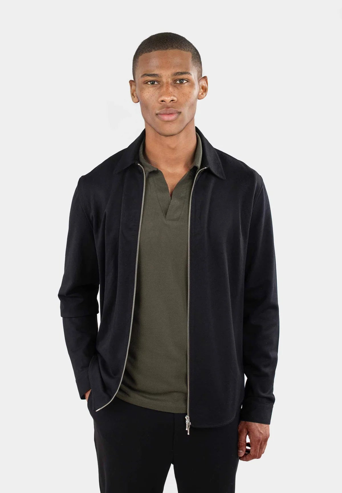 CISZERE Aden Superior Strecth Overshirt - Svart