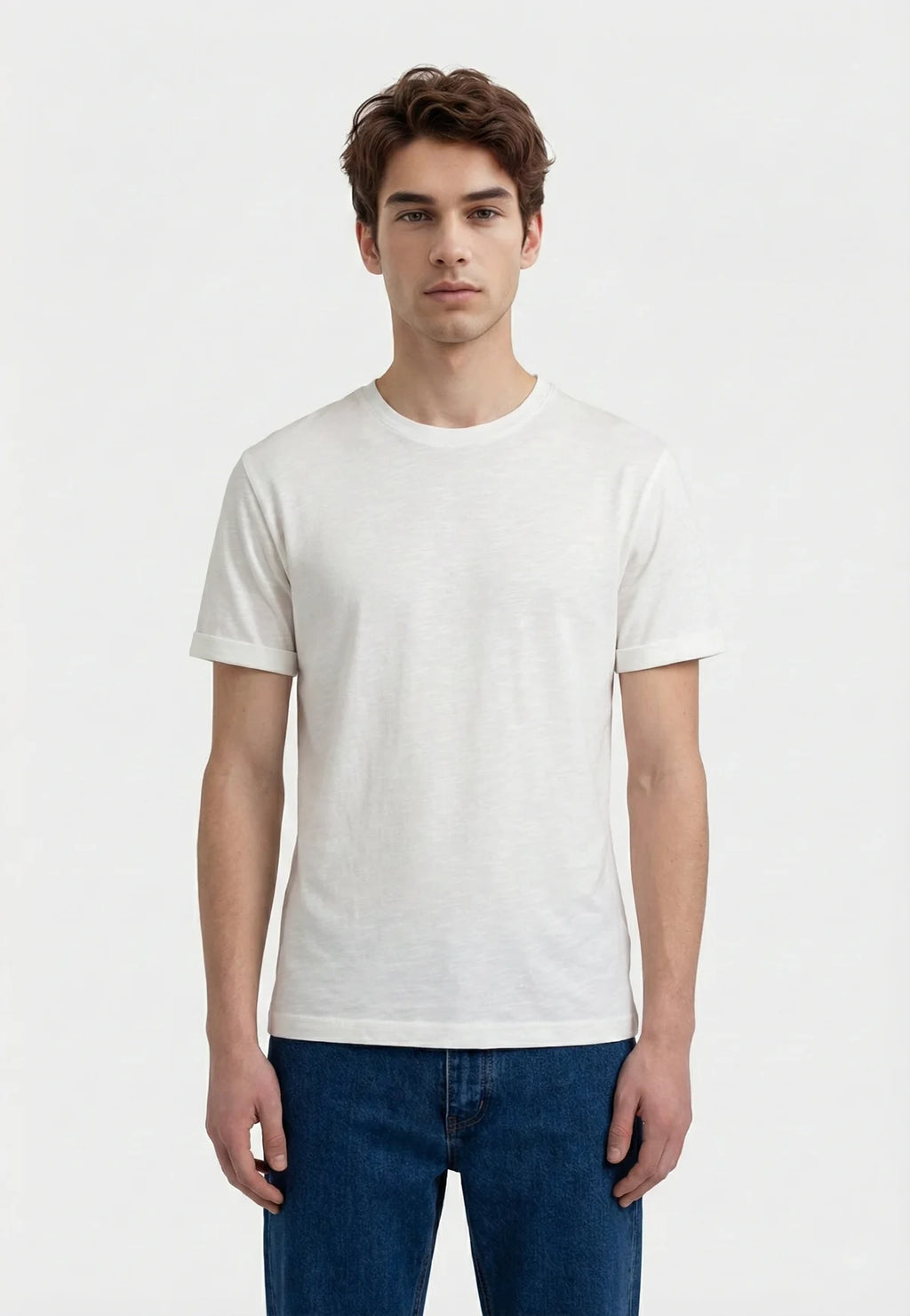 CISZERE Lung Melange T-shirt - White