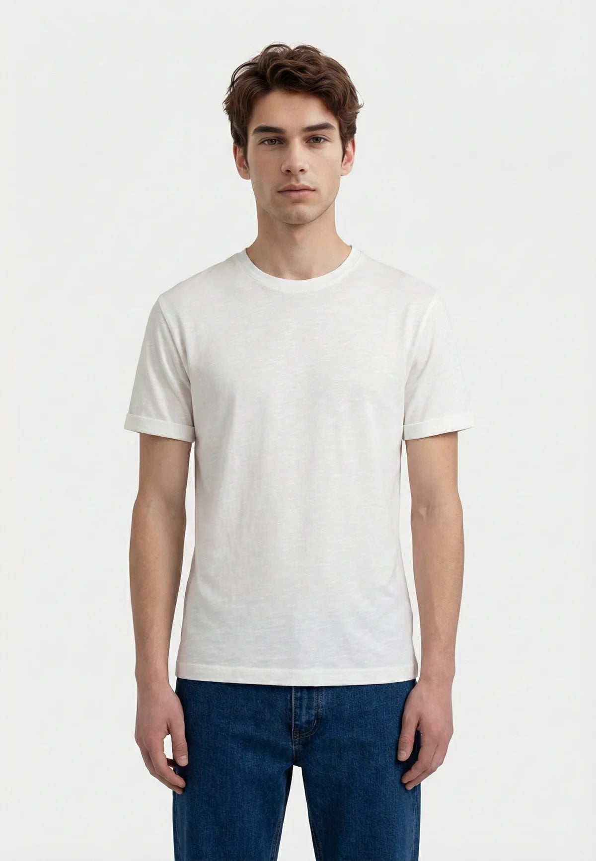 CISZERE Lung Melange T-shirt - White