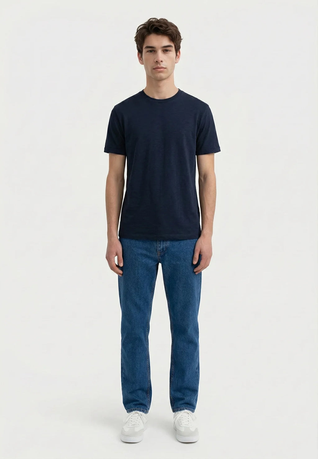CISZERE Lung Melange T-shirt - Navy