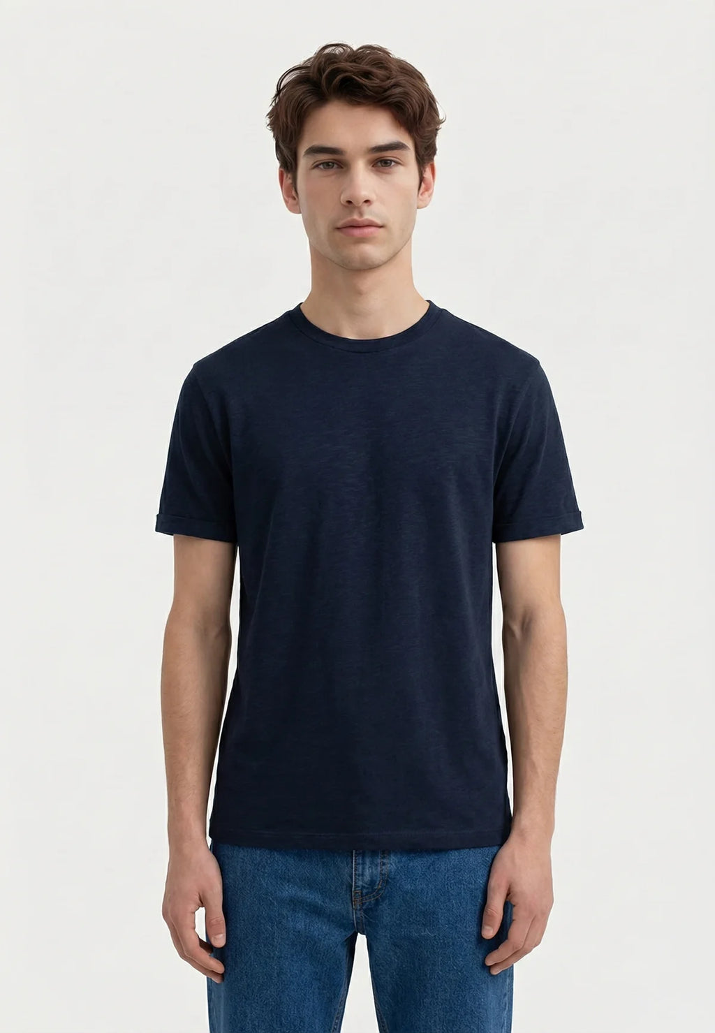 CISZERE Lung Melange T-shirt - Navy
