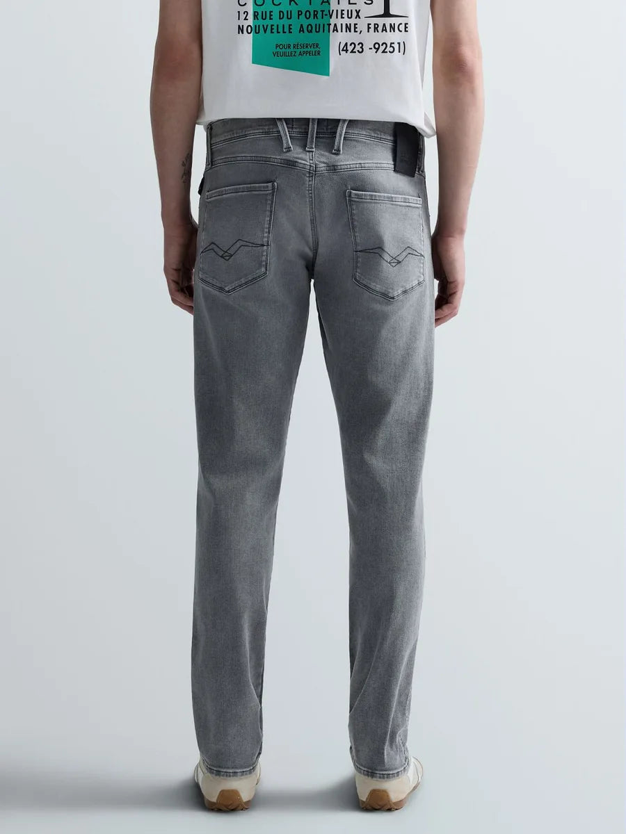 REPLAY Anbass Slim Hyperflex - Grå